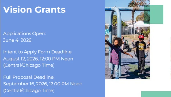 Image of Deadline: August 12, 2026, 12:00 PM Noon (Central/Chicago Time), Spencer Foundation Vision Grants